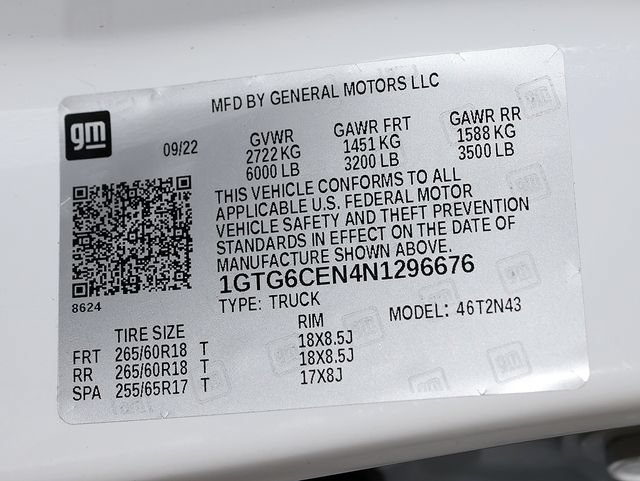 Used 2022 GMC Canyon Elevation w/ Trailering Package AWD/4WD image 36