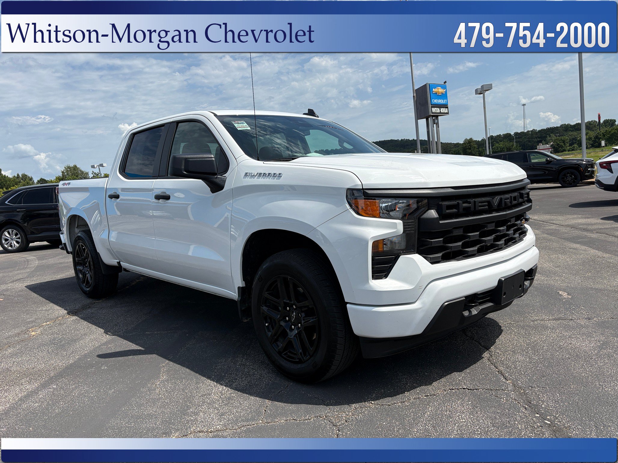 Used 2024 Chevrolet Silverado 1500 Custom AWD/4WD image 3