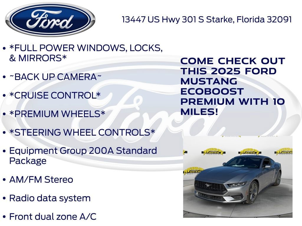 New 2025 Ford Mustang Premium image 10
