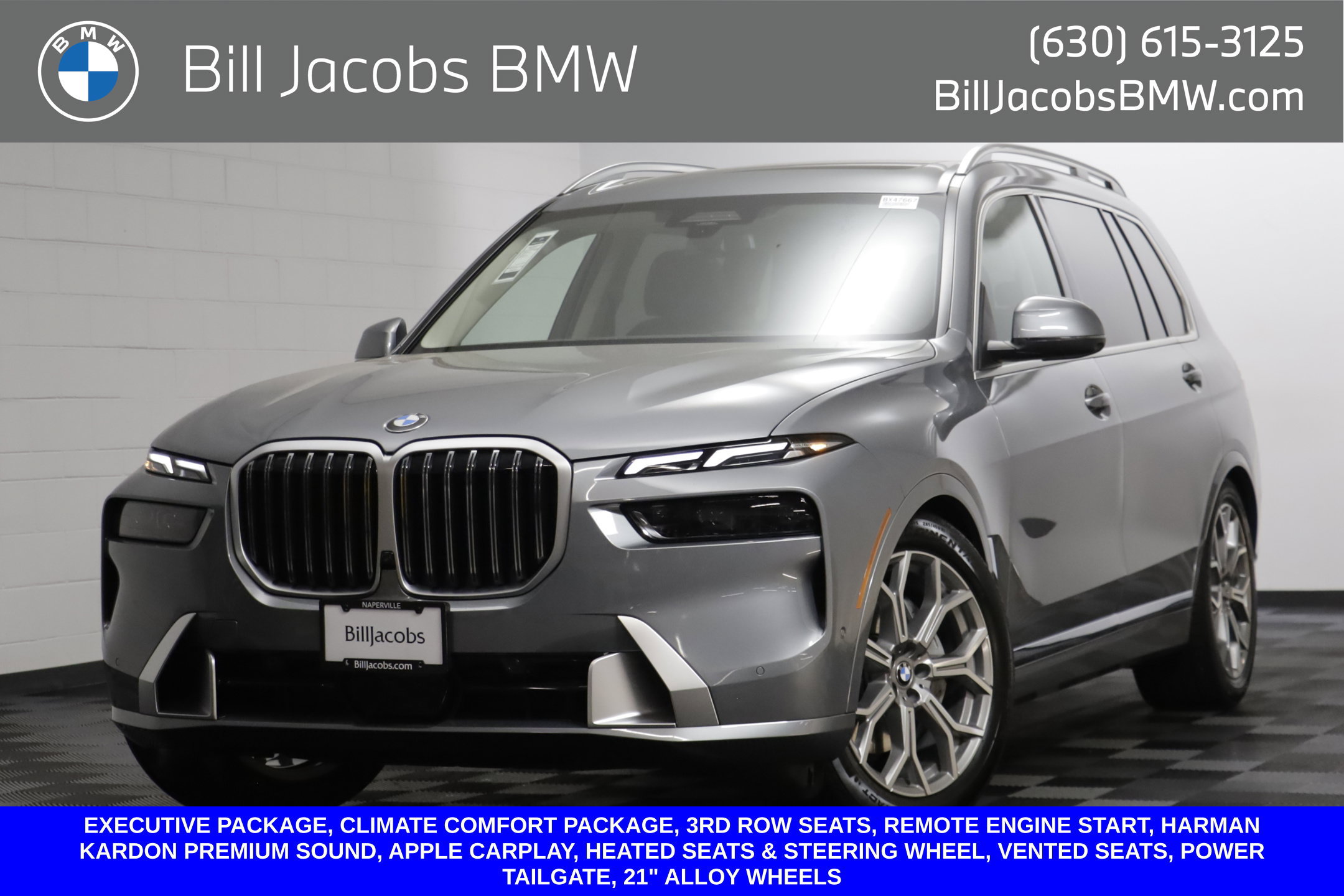 Used 2026 BMW X7 xDrive40i w/ Executive Package AWD/4WD image 1