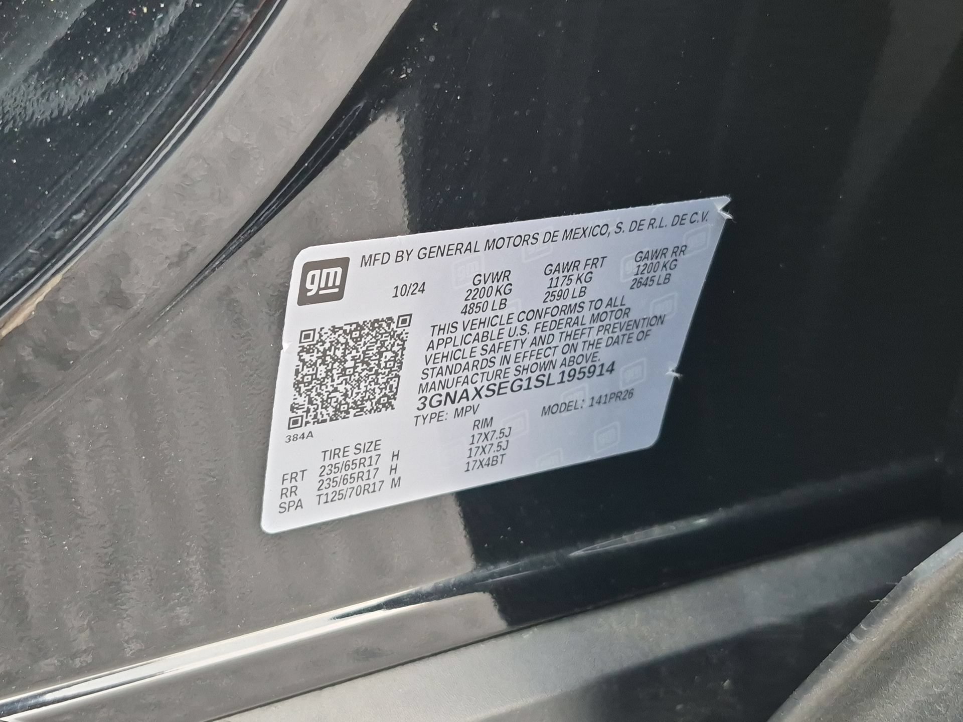 Certified 2025 Chevrolet Equinox ACTIV AWD/4WD image 34