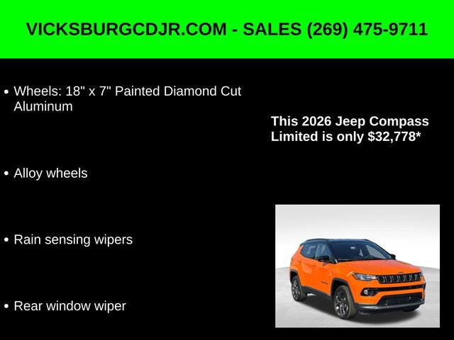 New 2026 Jeep Compass Limited image 33
