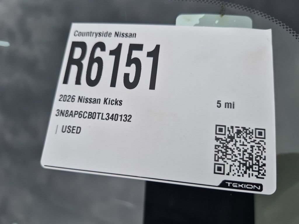 Used 2026 Nissan Kicks SV AWD/4WD image 33