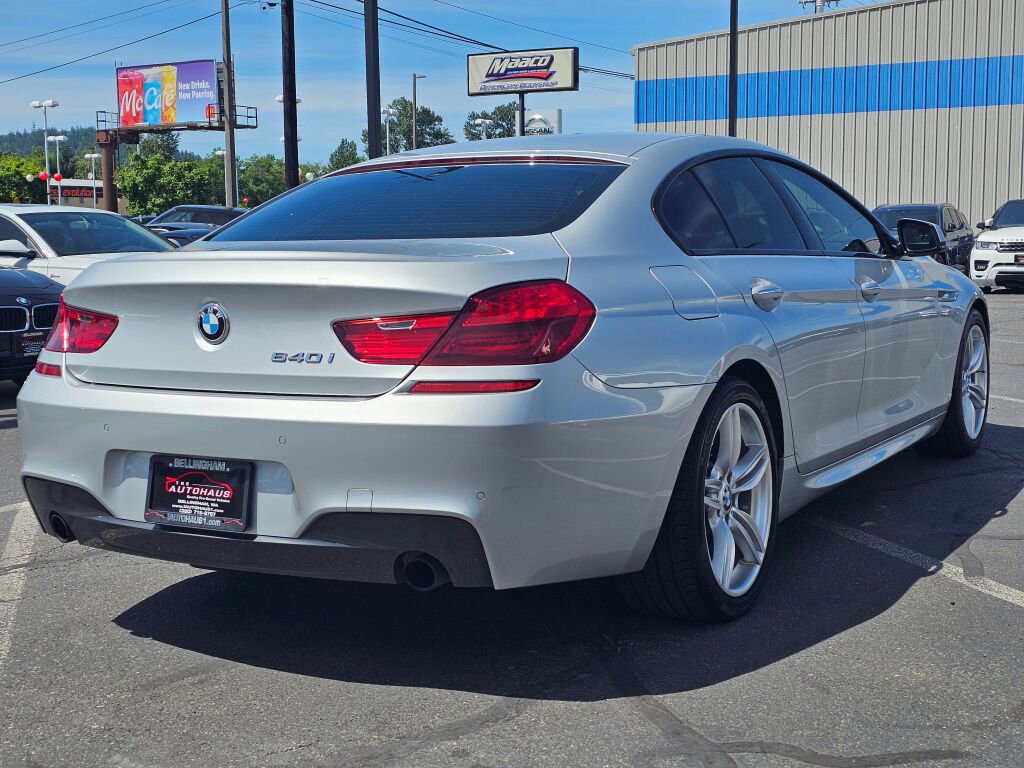 Used 2015 BMW 640i Gran Coupe w/ M Sport Edition RWD image 5