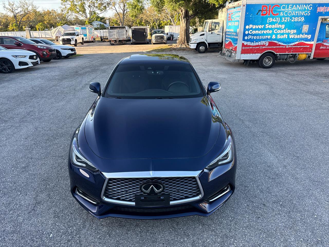 Used 2021 INFINITI Q60 3.0t Luxe w/ Essential Package image 2
