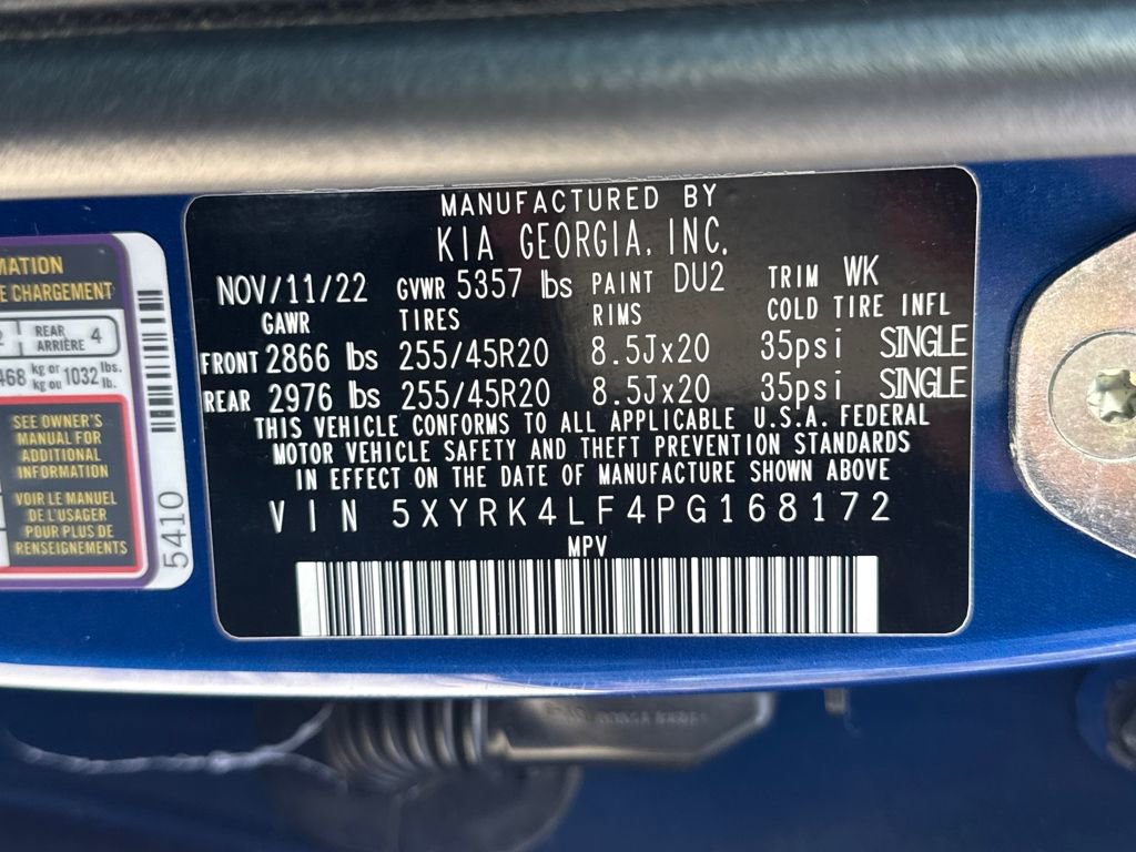 Used 2023 Kia Sorento SX image 30