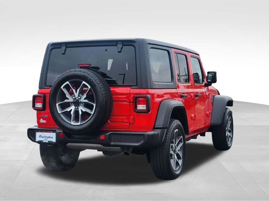 Used 2025 Jeep Wrangler Unlimited Sport S 4xe AWD/4WD image 7