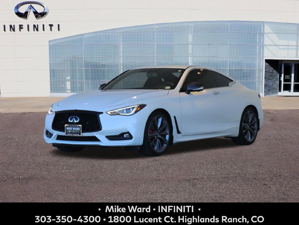 Used 2022 INFINITI Q60 Red Sport 400 w/ Carbon Fiber Package AWD/4WD image 1