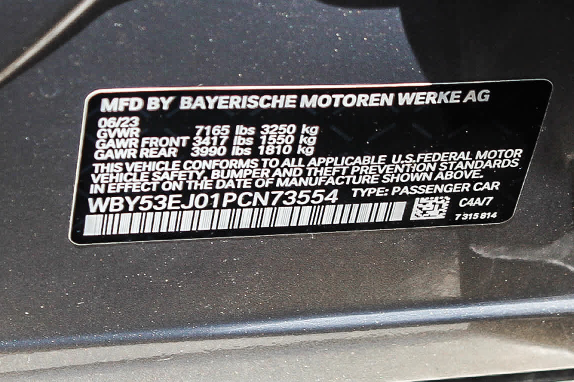 Used 2023 BMW i7 xDrive60 AWD/4WD image 37