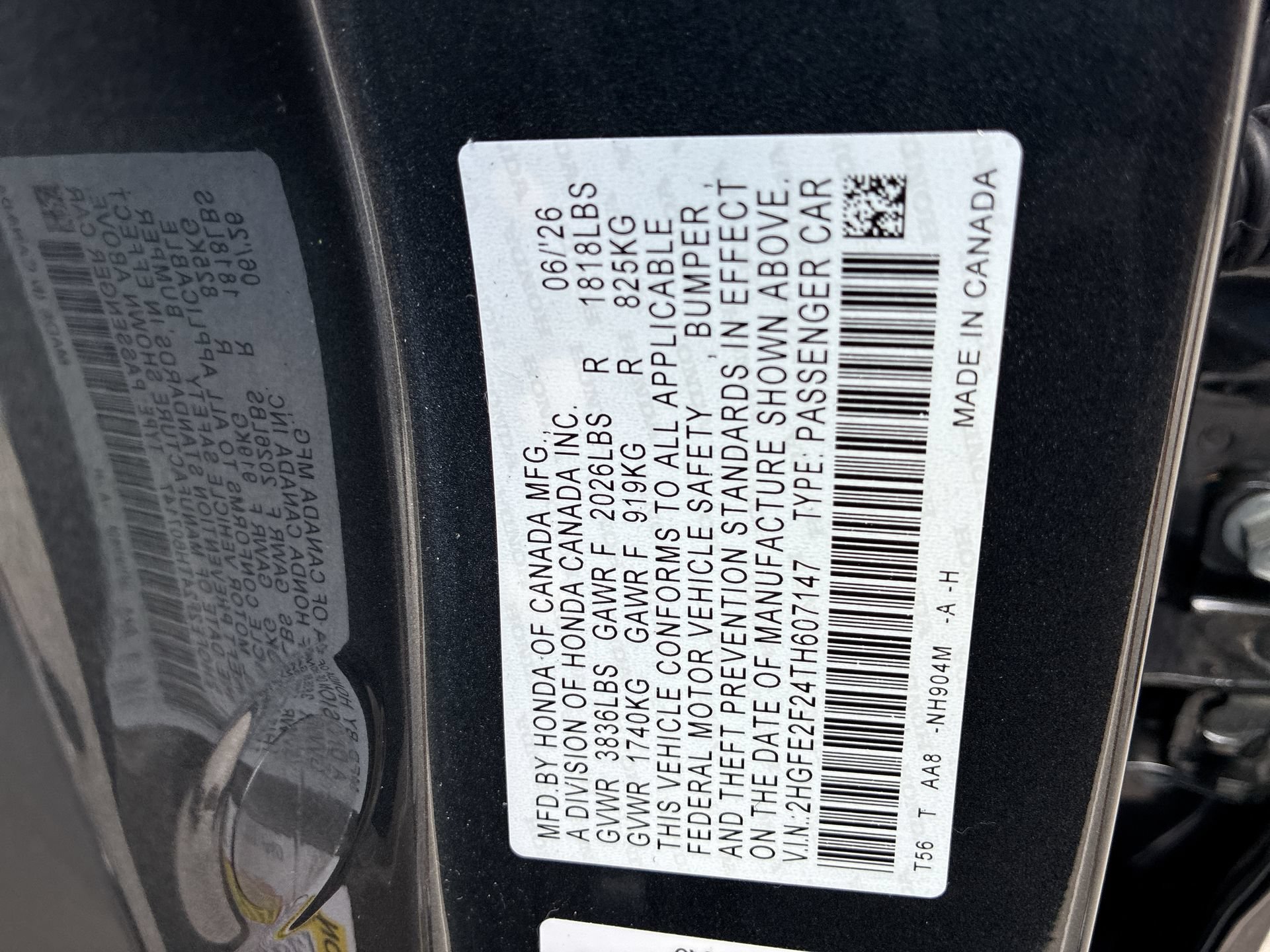 Certified 2026 Honda Civic LX image 37