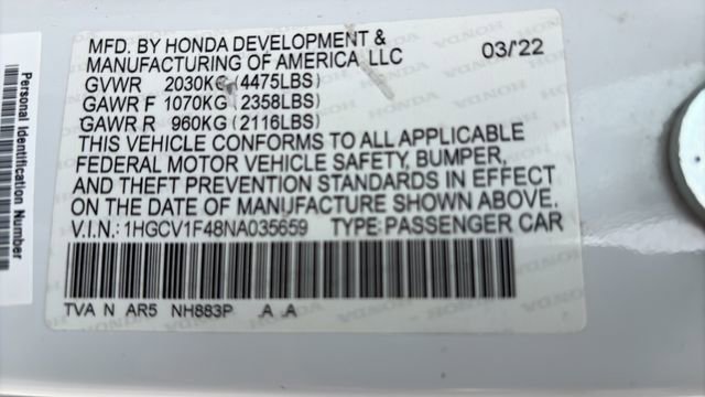 Used 2022 Honda Accord Sport Special Edition image 15