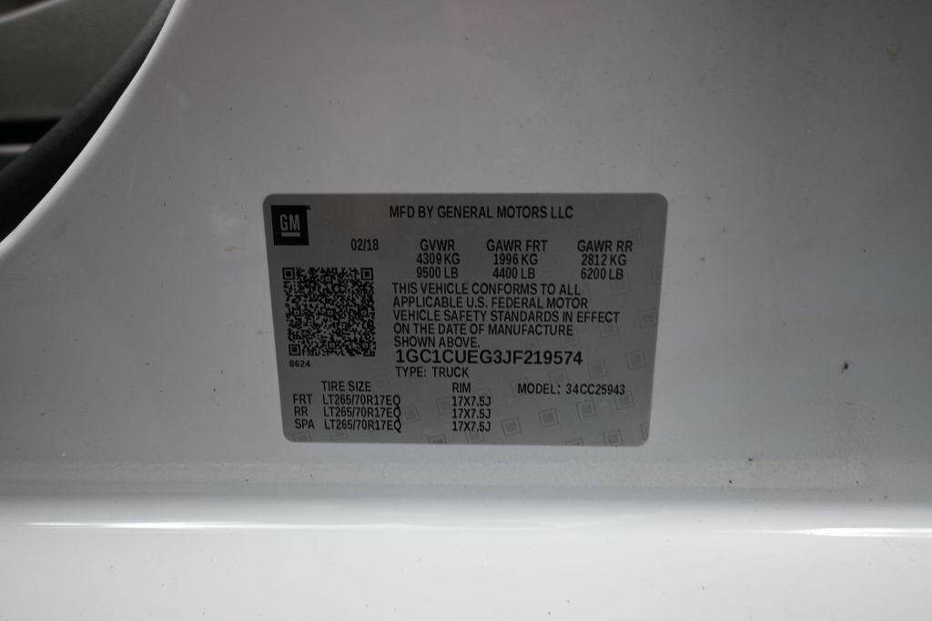 Used 2018 Chevrolet Silverado 2500 W/T RWD image 39