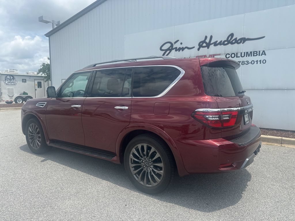 Used 2024 Nissan Armada Platinum w/ Captain's Chairs Package AWD/4WD image 4