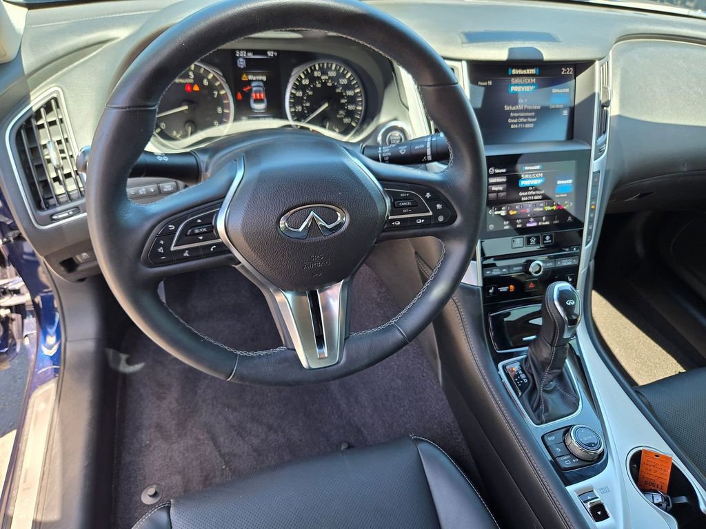 Used 2023 INFINITI Q50 Luxe w/ Cargo Package RWD image 9