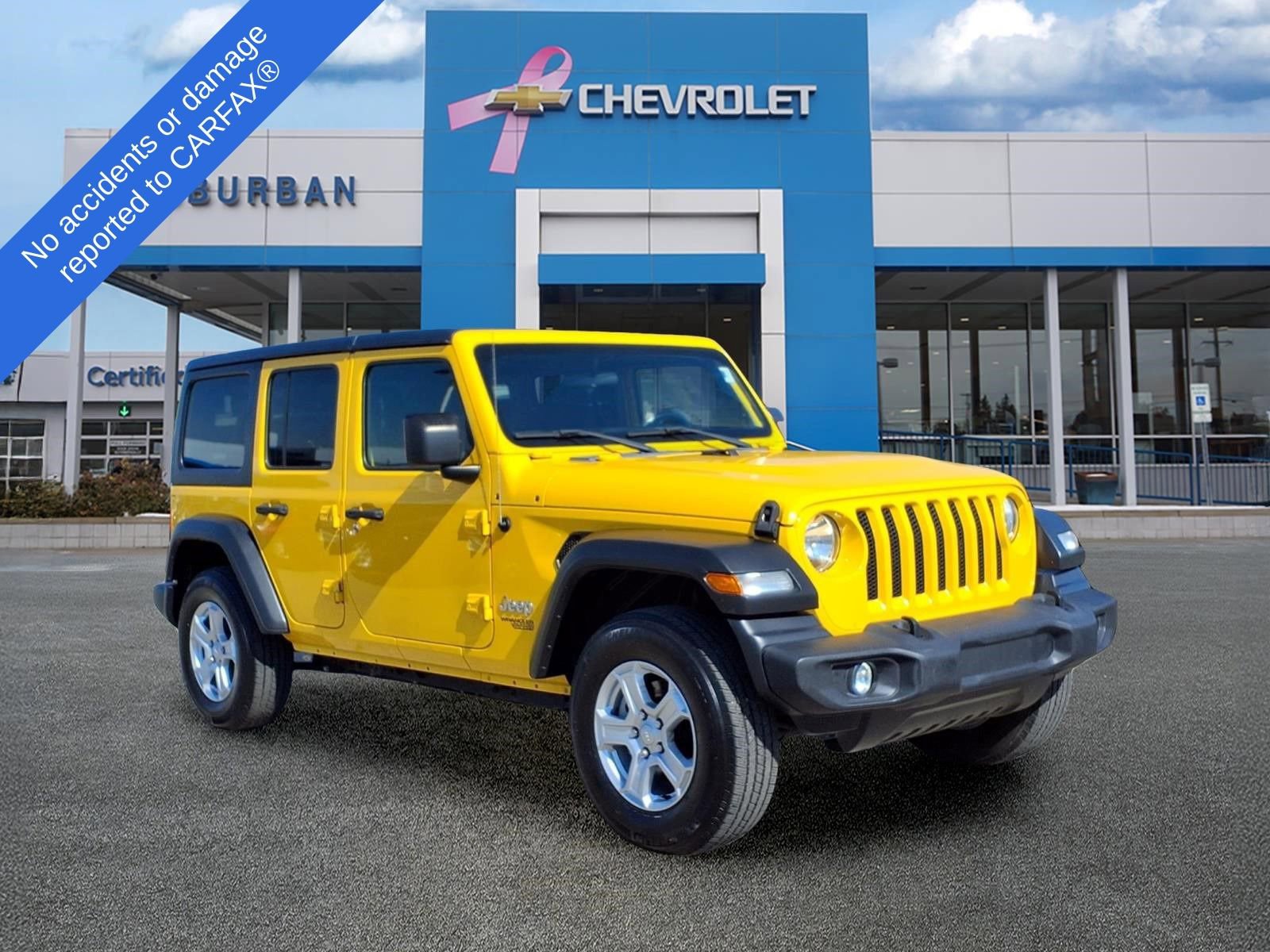 Used 2019 Jeep Wrangler Unlimited Sport S AWD/4WD image 3