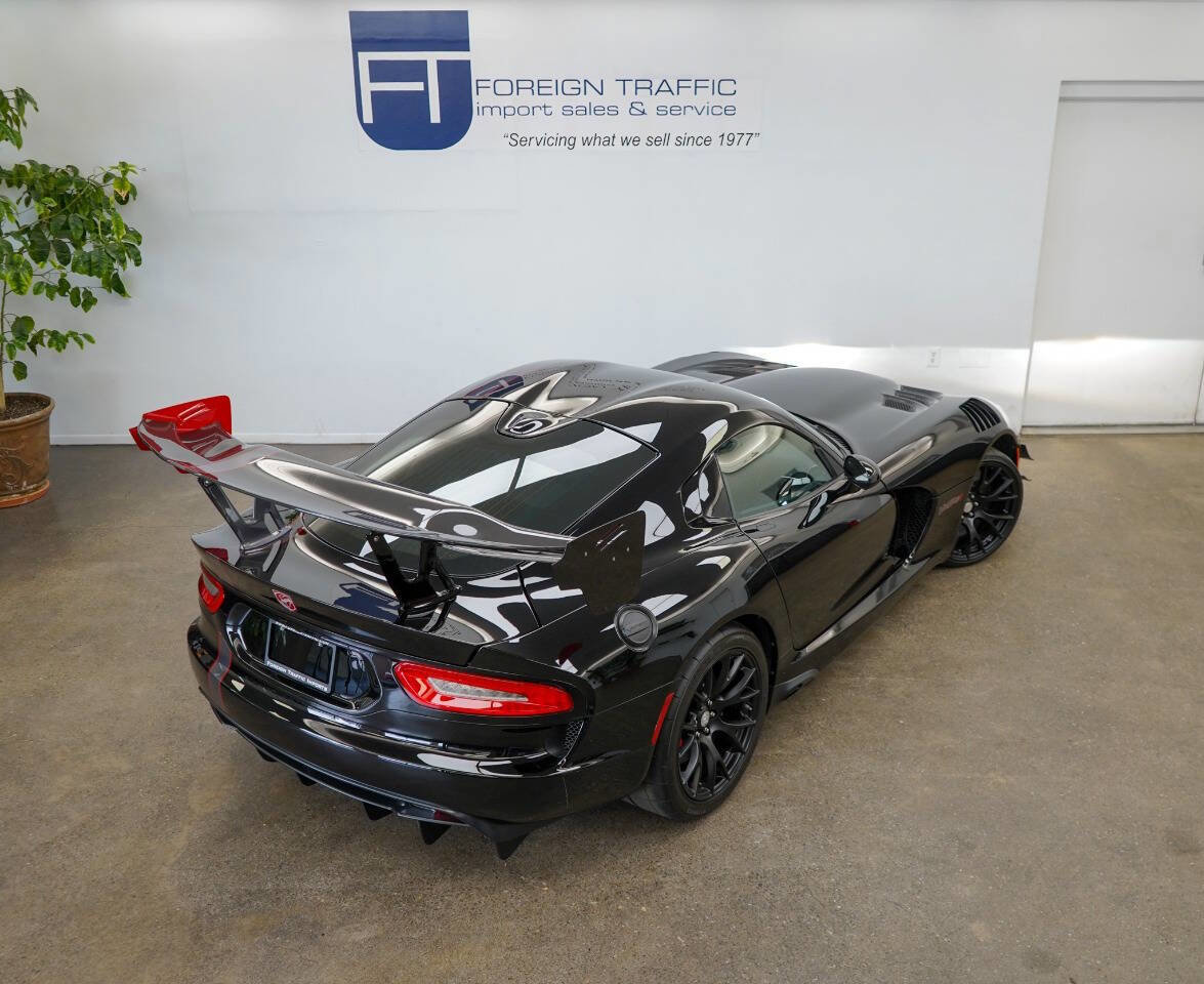 Used 2017 Dodge Viper GTC w/ ACR Package RWD image 26