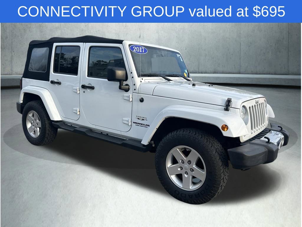 Used 2017 Jeep Wrangler Unlimited Sahara w/ Connectivity Group AWD/4WD image 9