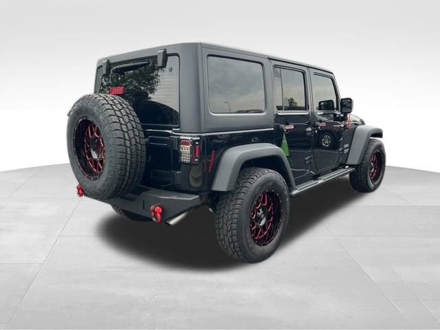 Used 2017 Jeep Wrangler Unlimited Sport w/ Mopar Black Appearance Group AWD/4WD image 7
