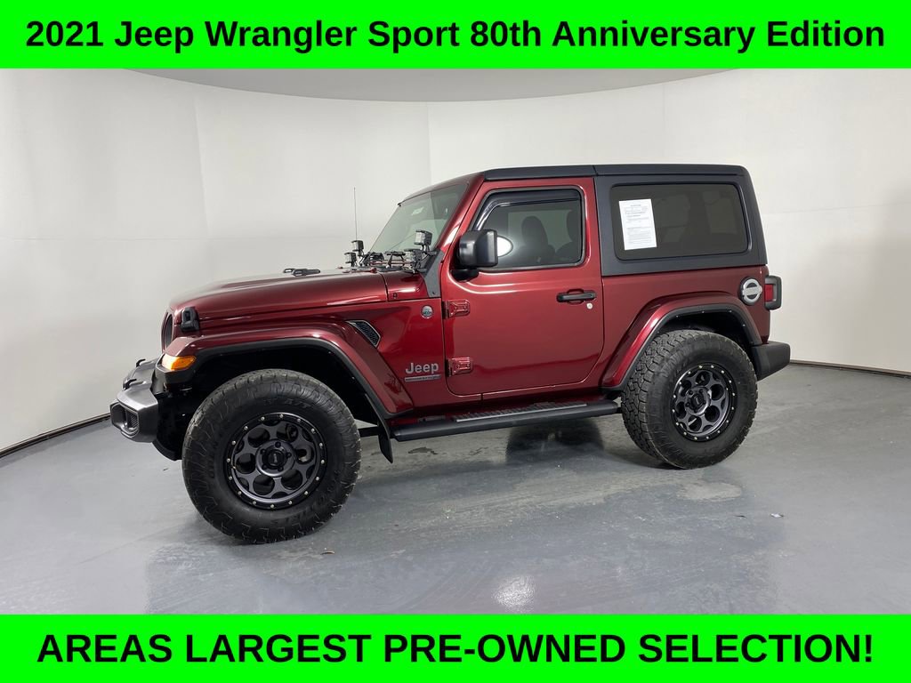 Used 2021 Jeep Wrangler Sport image 3