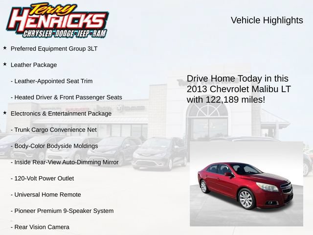 Used 2013 Chevrolet Malibu LT FWD image 4