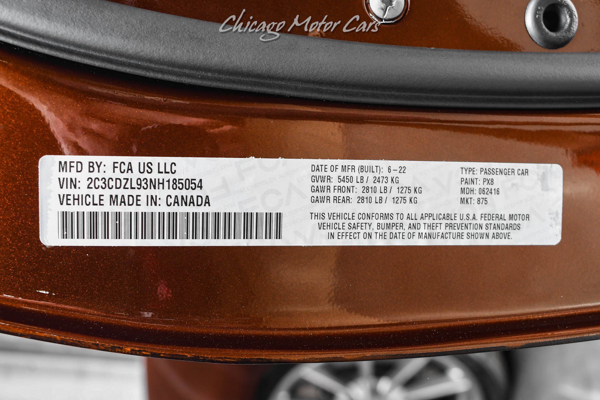 Used 2022 Dodge Challenger SRT Hellcat Redeye RWD image 66