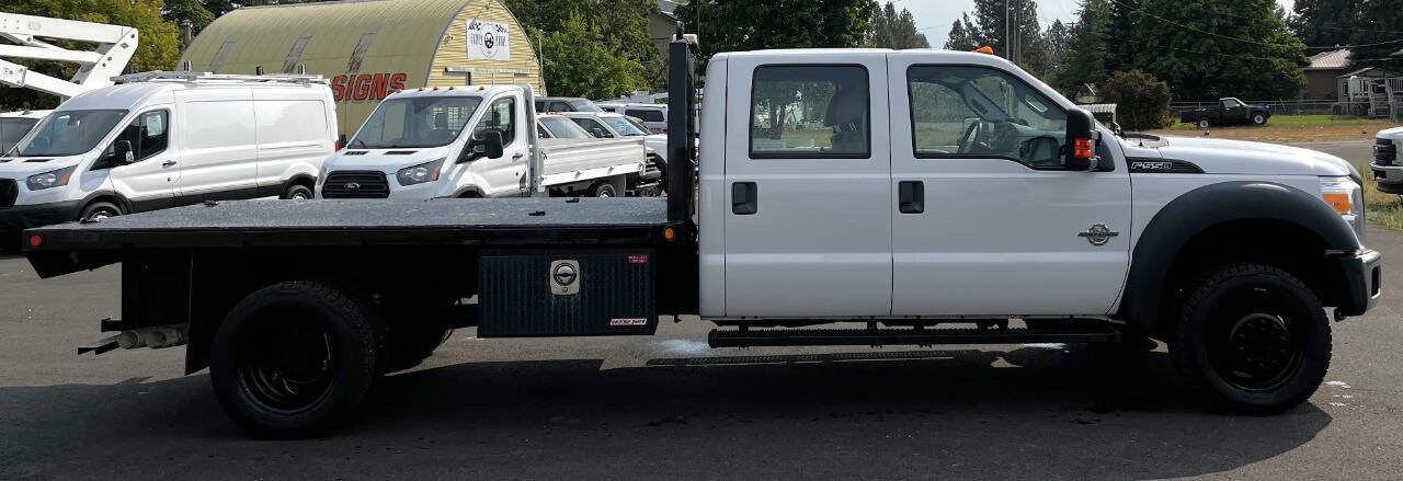 Used 2012 Ford F550 4x4 Crew Cab Super Duty w/ Payload Upgrade Pkg image 4