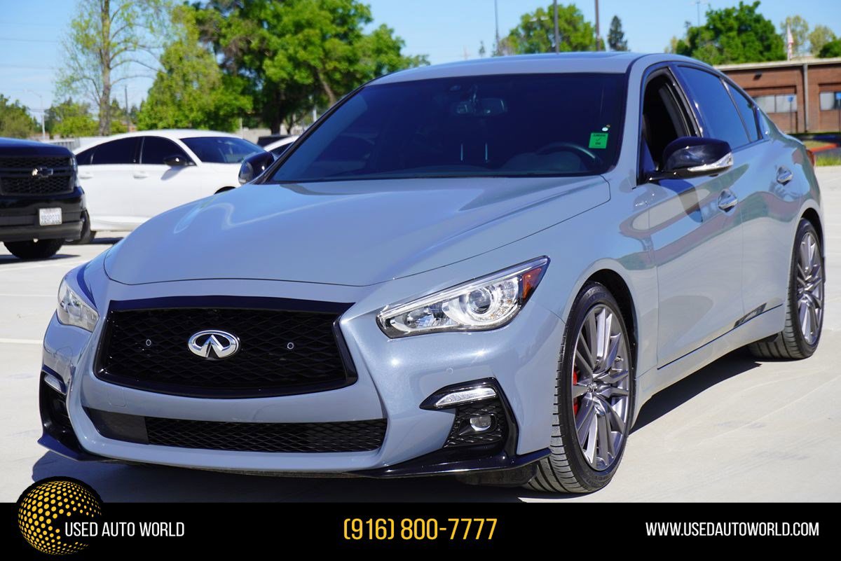 Used 2024 INFINITI Q50 Red Sport 400 RWD image 1