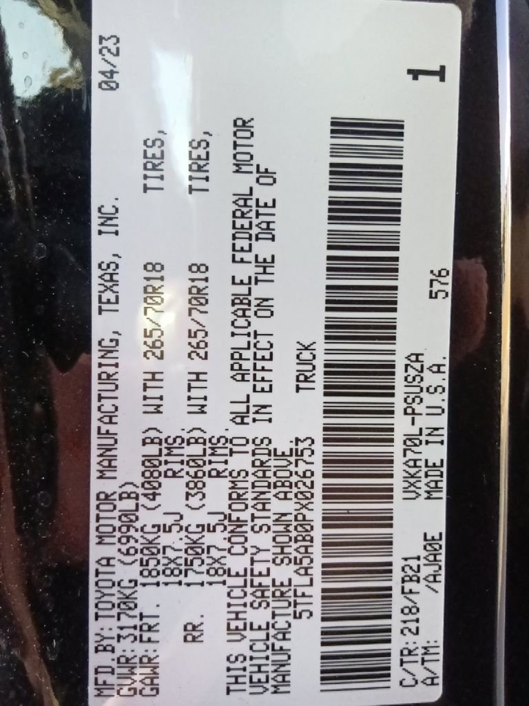 Used 2023 Toyota Tundra SR5 w/ SR5 Convenience Package image 35