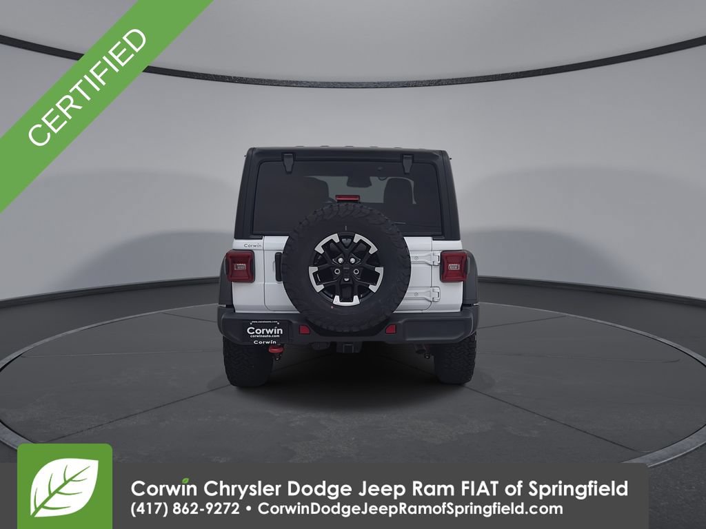 Certified 2026 Jeep Wrangler Unlimited Rubicon AWD/4WD image 13