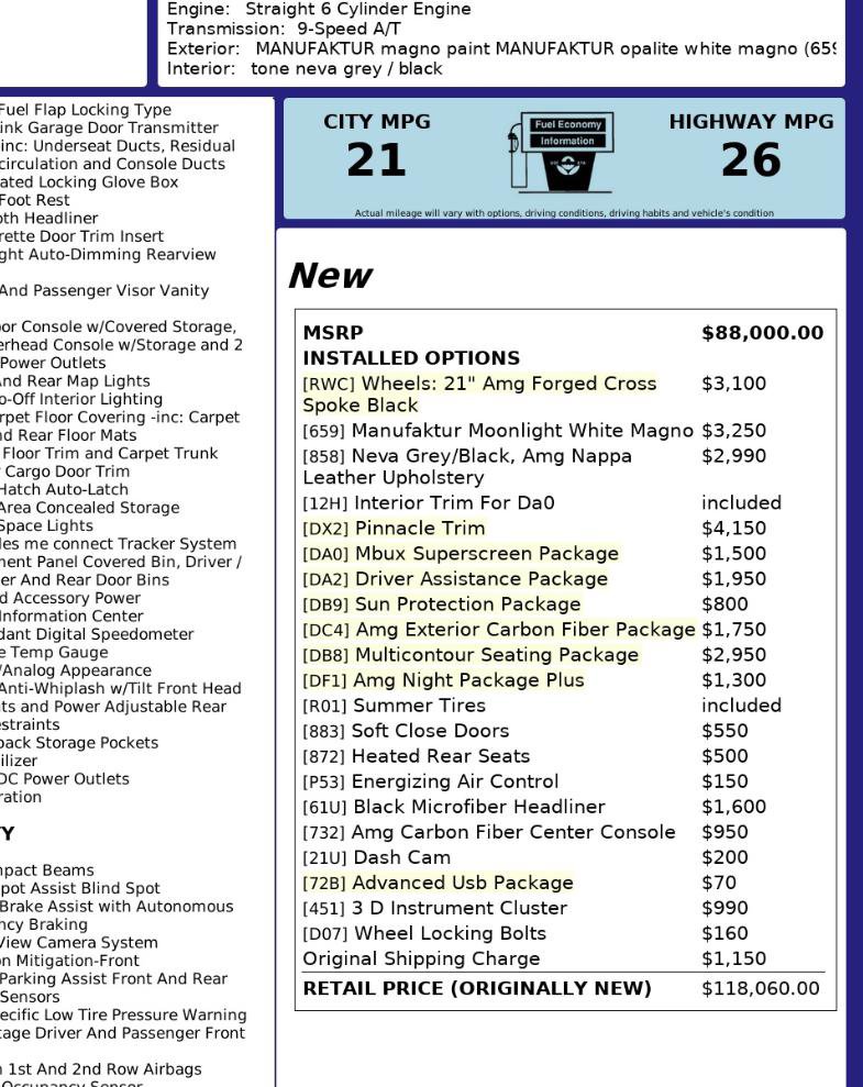 Used 2025 Mercedes-Benz E 53 AMG e 4MATIC Sedan image 4