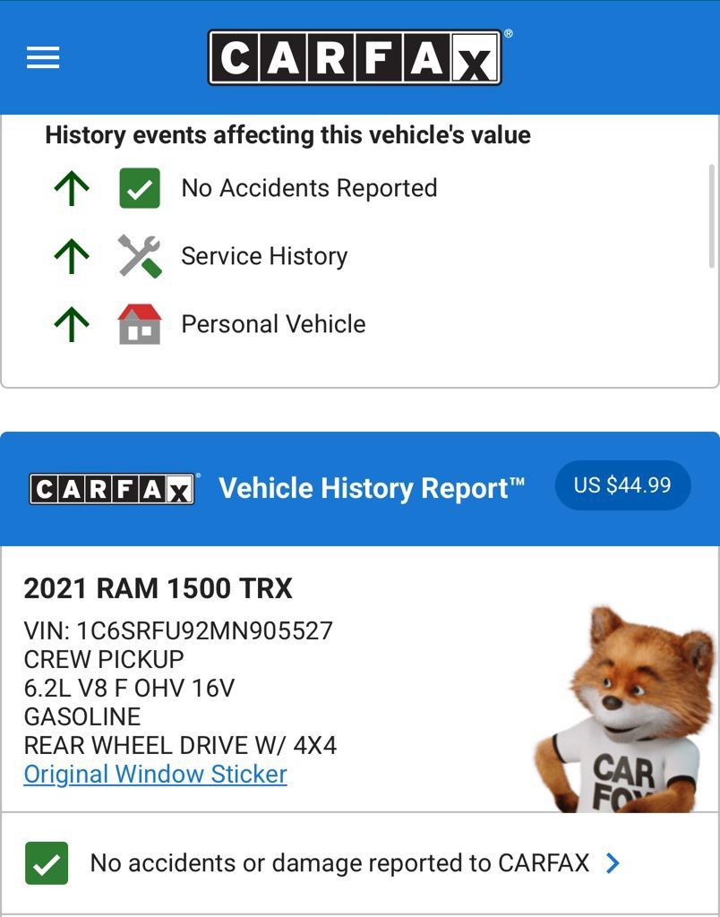 Used 2021 RAM 1500 TRX w/ TRX Level 2 Equipment Group image 6