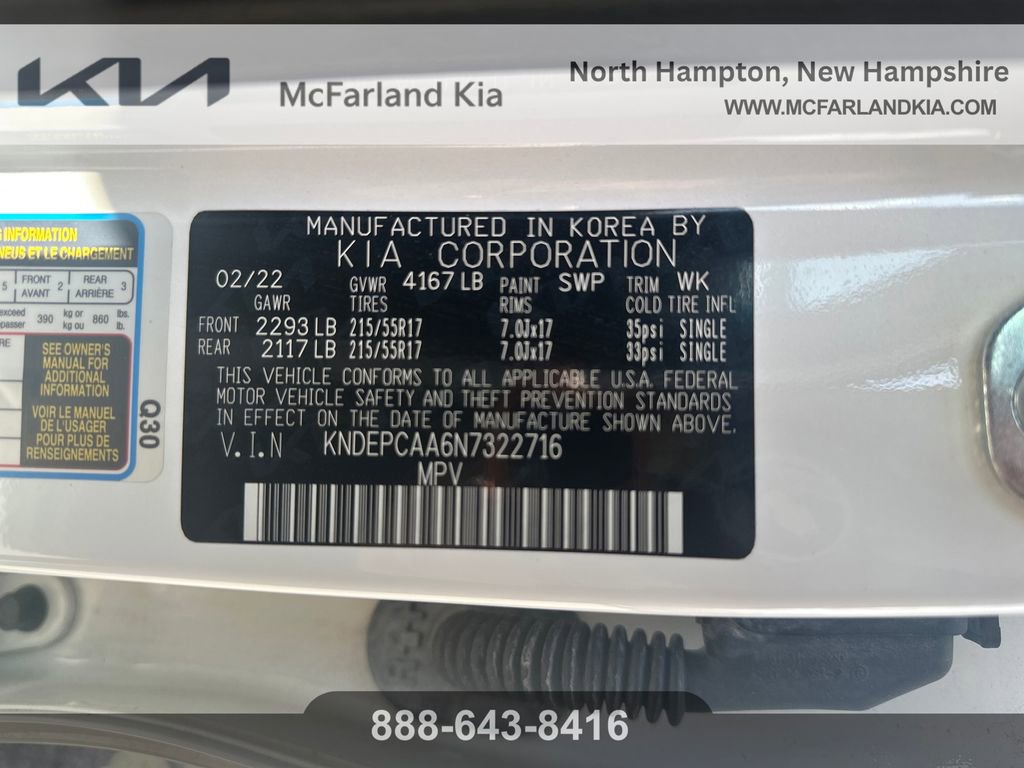 Used 2022 Kia Seltos LX AWD/4WD image 18