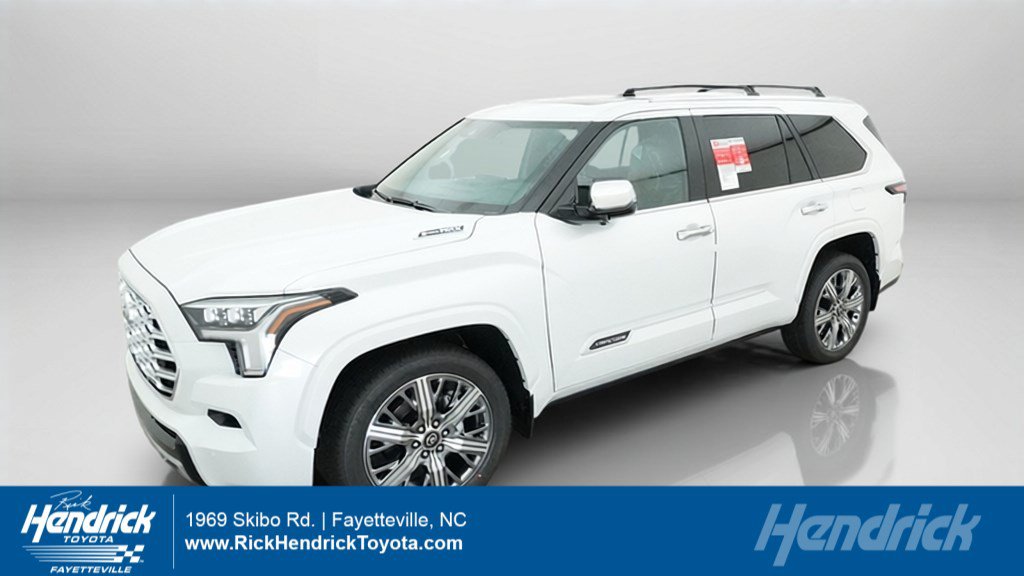 New 2026 Toyota Sequoia Capstone AWD/4WD image 1