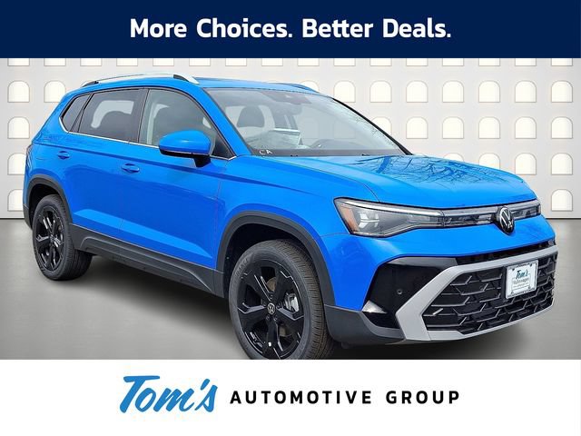 Used 2025 Volkswagen Taos SEL w/ Black Wheel Plus Package AWD/4WD image 1