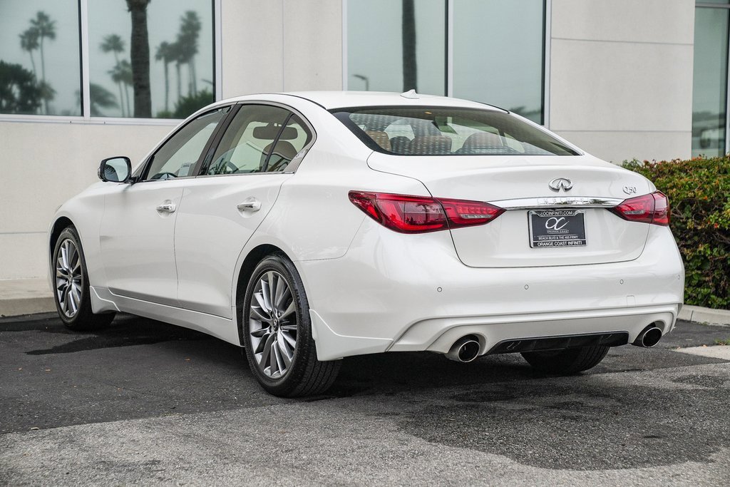Certified 2024 INFINITI Q50 Luxe w/ Cargo Package image 4