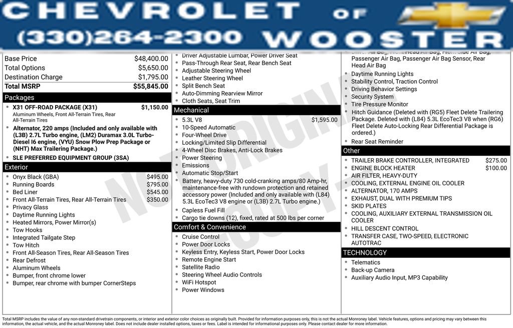 Used 2022 GMC Sierra 1500 SLE w/ X31 Off-Road Package image 37