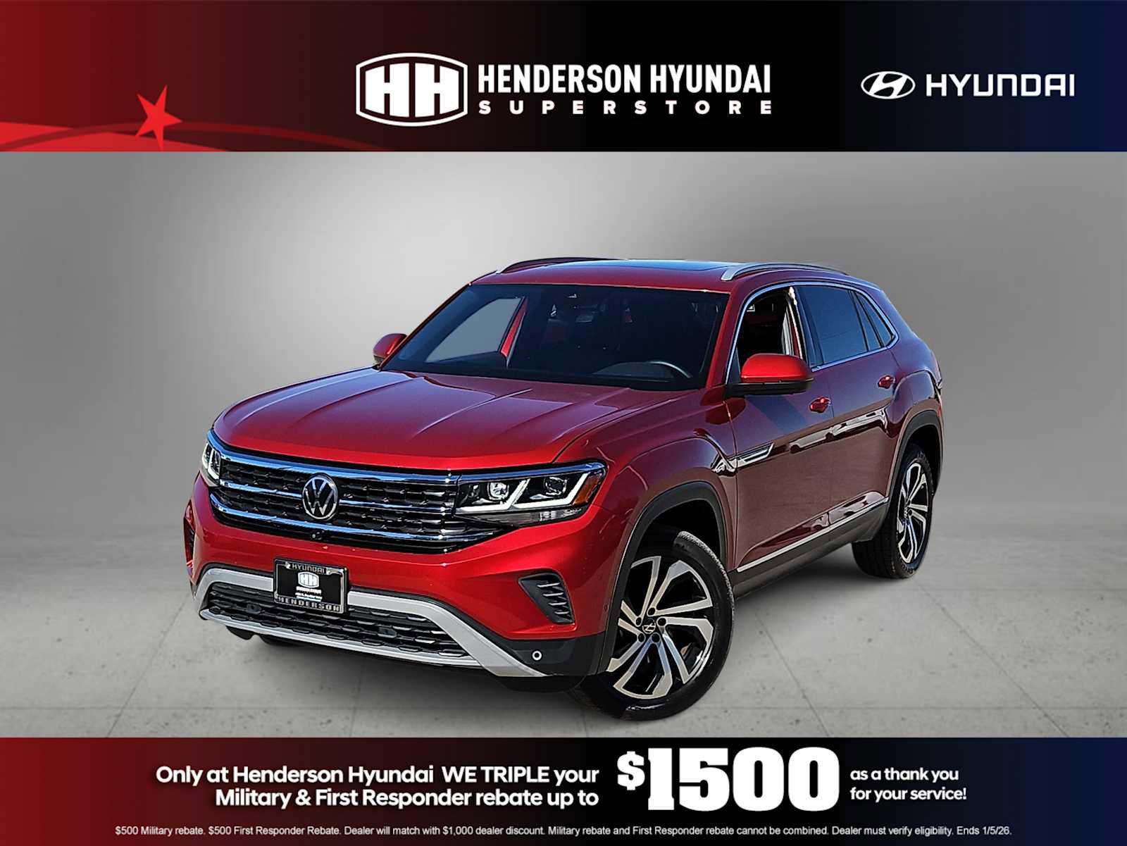 Used 2021 Volkswagen Atlas Cross Sport SEL Premium