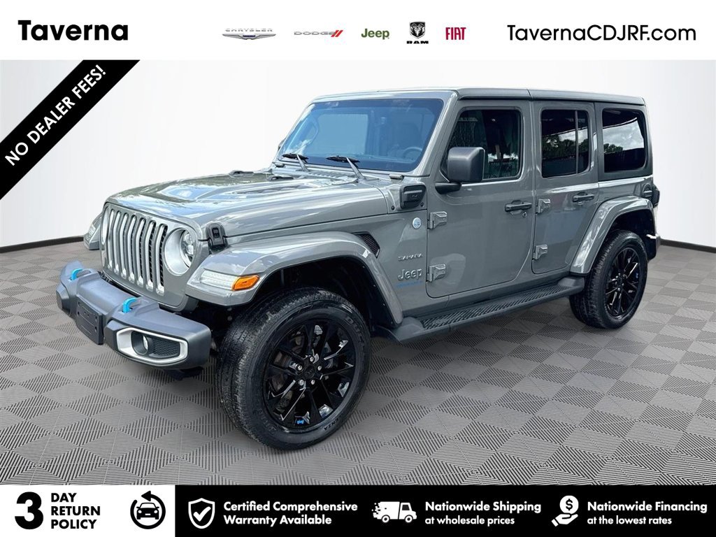 Certified 2023 Jeep Wrangler Unlimited Sahara w/ Cold Weather Group