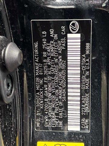 Used 2017 Lexus ES 350 w/ Navigation System Package image 20