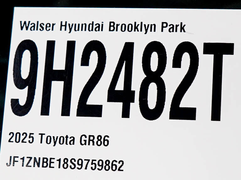Used 2025 Toyota GR86 Premium w/ ALL Weather Mat Package (TMS) RWD image 25