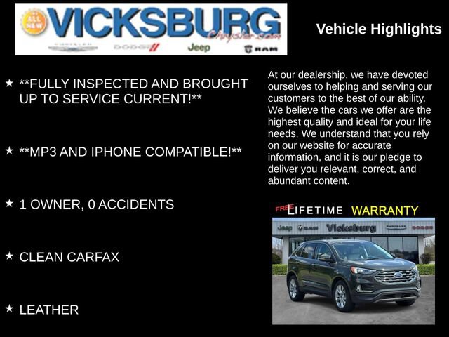 Used 2024 Ford Edge Titanium AWD/4WD image 13