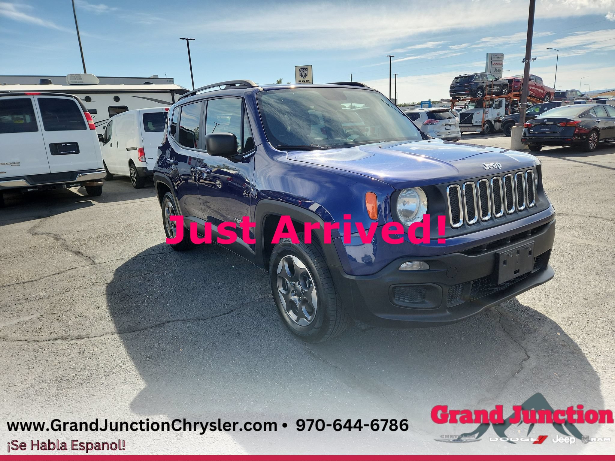 Used 2017 Jeep Renegade Sport w/ Power & Air Group AWD/4WD image 1