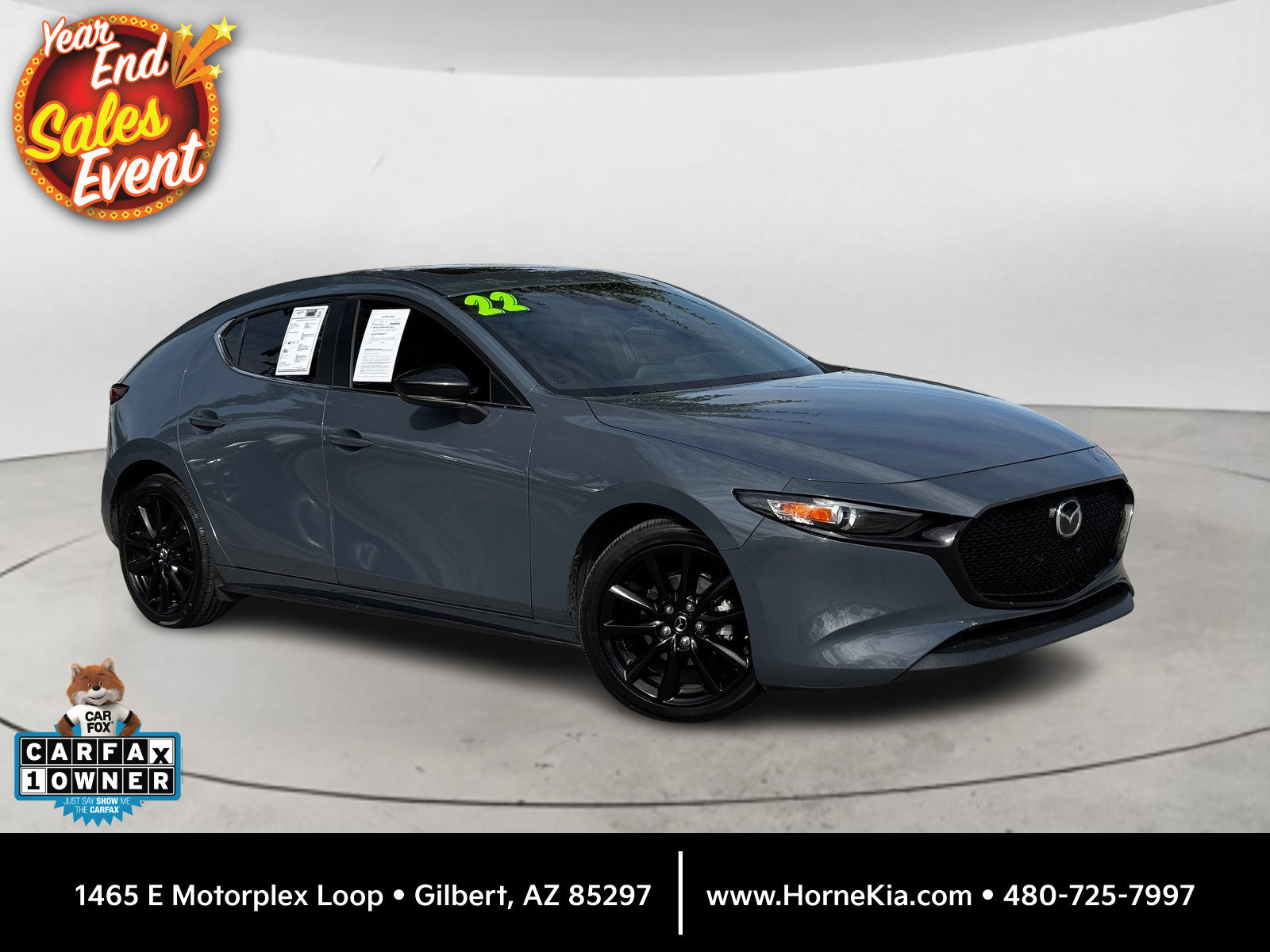Used 2022 MAZDA MAZDA3 s image 1