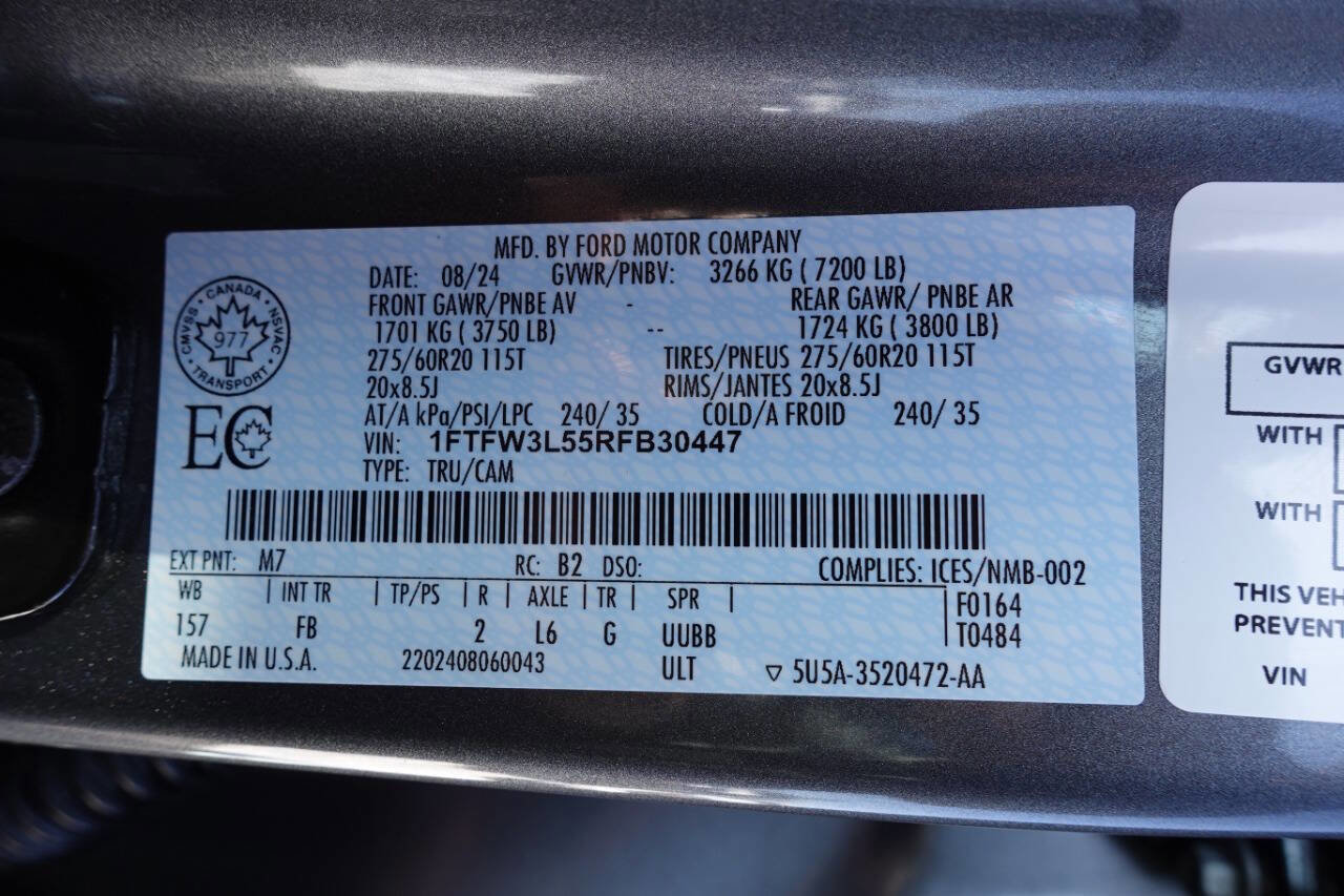 Used 2024 Ford F150 XLT w/ Equipment Group 302A MID image 19