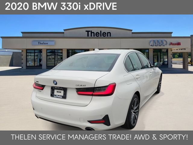 Used 2020 BMW 330i xDrive Sedan w/ Convenience Package AWD/4WD image 4