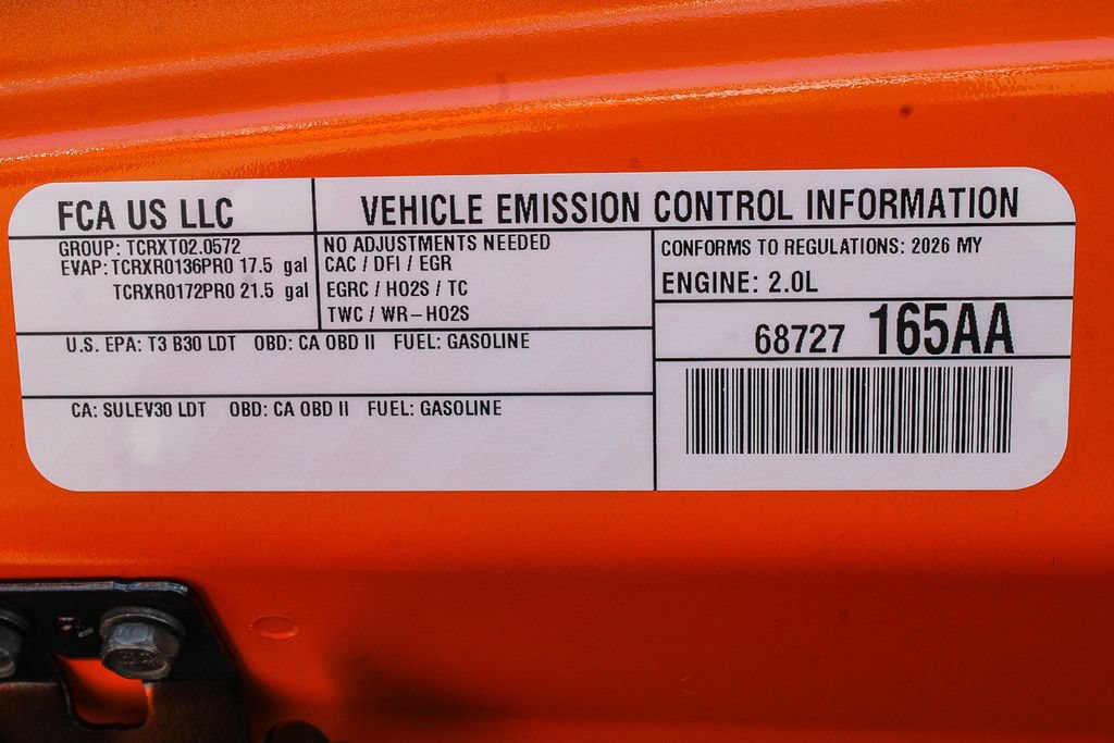 New 2026 Jeep Wrangler Unlimited Sport AWD/4WD image 28