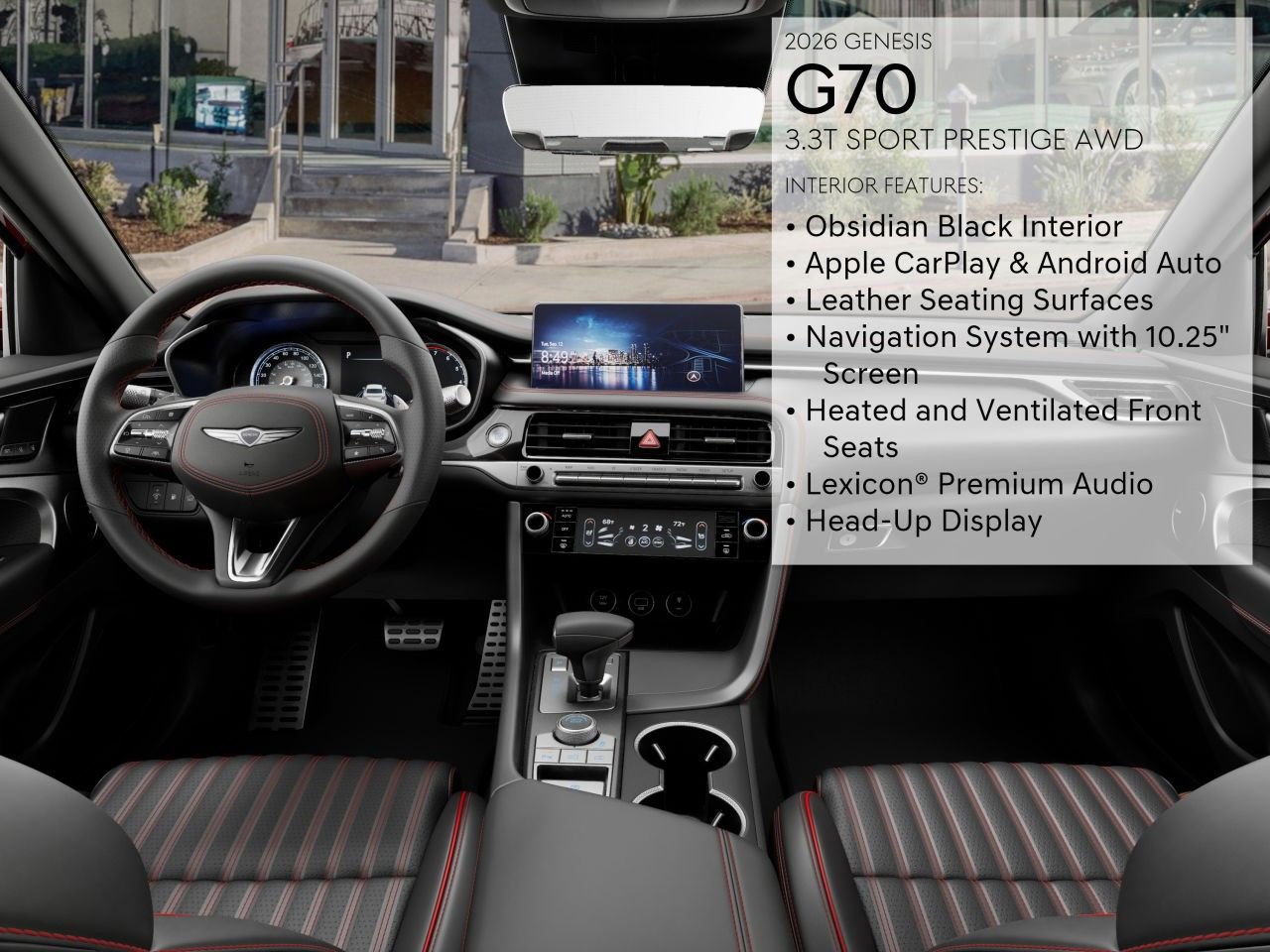 New 2026 Genesis G70 3.3T Sport Prestige image 21