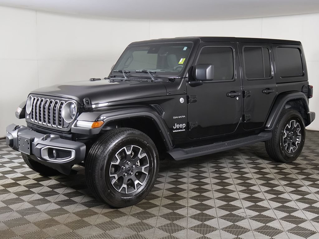 Used 2024 Jeep Wrangler Unlimited Sahara w/ Technology Group AWD/4WD image 8