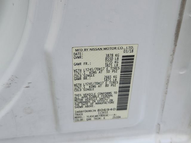 Used 2018 Nissan NV 1500 S image 15