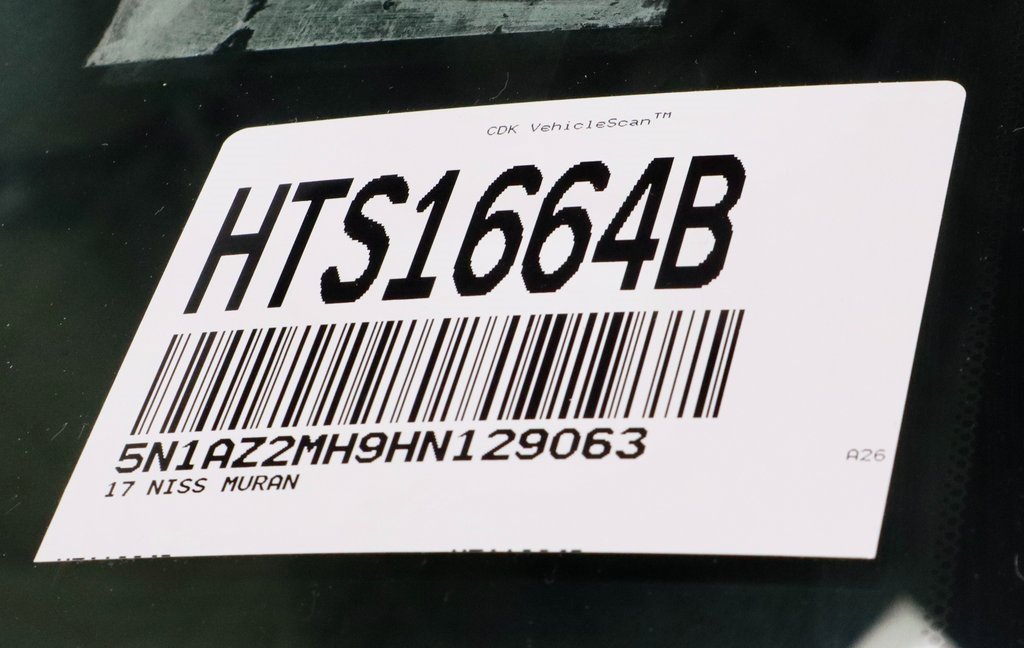 Certified 2017 Nissan Murano S w/ Navigation Package image 32